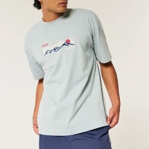 Hollister Boxy Heavyweight Park City Utah